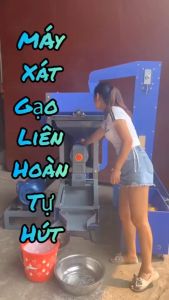 Máy xay xát gạo tự hút năng suất cao tại Cao Bằng
