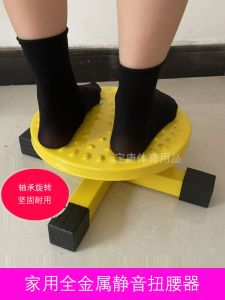 Metallic Twisting Waist Plate Fitness Core Strength Training Equipment Home Gym Rotating Waist Slimming Device Waist Trimmer