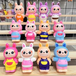 Kawaii Labubu The Monsters Squishy Toy Slow Rising Squeeze Toys Anti Stress Toy for Funny Kid Xmas Gift