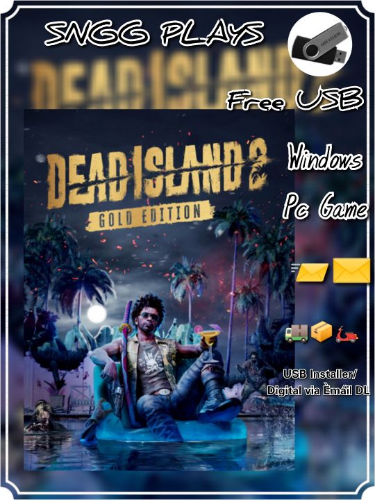 Dead Island 2 Gold Edition All Dlcs Pc Game Installer Lazada Ph 