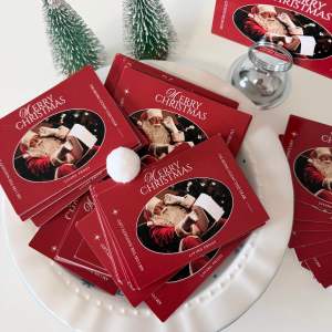 Living Proof การ์ดคริสต์มาสพิมพ์ด้านเดียว Christmas Card