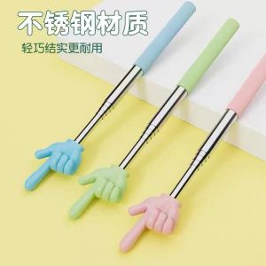 Macaron Extendable Finger Reading Stick Teaching Instruction Home Use Kindergarten Teachers Teaching Pointer Reading Stick