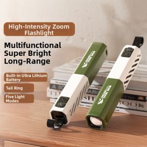 BEIDIANNI | High Brightness Rechargeable Waterproof Zoomable Portable Flashlight