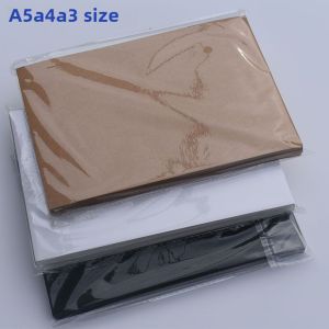 A4 Brown Packing Paper Yellow A5 White Cardboard Hard Inkjet Printing Paper A3 Black Card Color Lead Hand Drawing Paper 8 Open 250G