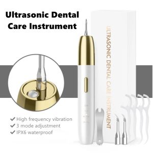Ultrasonic Tooth Cleaner Electric Dental Calculus Scaler Tartar Remover Plaque Stains Cleaner Teeth Whitening Oral Hygie