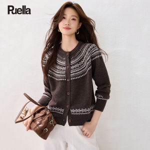 Puella | Winter Retro Fair Isle Knit Sweater