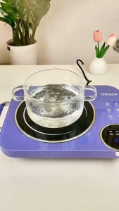 เตาไฟฟ้า 3500วัตต์ ไม่เลือกหม้อ การกำหนดเวลาอัจฉริยะ ความร้อนอินฟราเรด ไม่มีรังสีที่เป็นอันตราย ไม่มีรังสีที่เป็นอันตราย