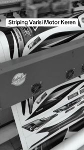 STRIPING VARIASI SUZUKI SHOGUN 125 SP / STICKER LIST VARIASI MOTOR SHOGUN 125 SP
