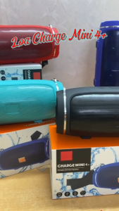 Loa Bluetooth Không Dây Cầm Tay Charge 4 Mini  Nghe Nhạc Cực Đã  Móc treo đa năng  Bảo Hành 12 Tháng