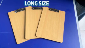 A4 Hardboard Clipboards: Low Profile Office Supplies for Home, Restaurant, School & Office