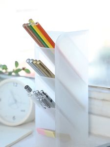 กล่องเก็บเครื่องเขียน กล่องจัดเก็บเครื่องเขียน กล่องใส่ปากกา ชั้นวางปากกา