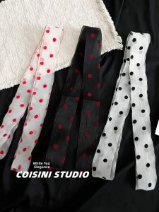 Stylish Versatile Polka Dot Long Scarf