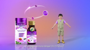 Fortiboost Immuno Sirup 60 ml Mendukung Sistem Kekebalan Tubuh Mengandung Vitamin Dan Mineral