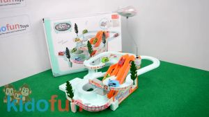 Mainan Edukasi Anak Kereta Seluncur Elektrik Music Train Track Mobil Pesawat
