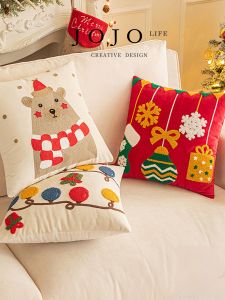 JOJOS L PD Males Decorative Spine Pillow Bedroom Cushion Cover Spine Rest Assorted Colors Cartoon Style PP Cotton Filled Square Pillowcase