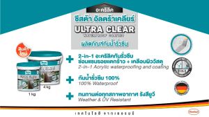 SISTA ULTRA CLEAR Waterproof Coating