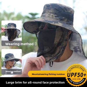 JIFANPAUL | UV Protection Neck Cover Summer Outdoor Sun Hat