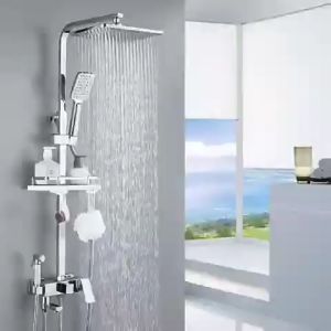 Bộ Sen cây tắm đứng Sen vòi tắm nóng lạnh INOX 304 Cao cấp 4 Núm Xoay Model 2022 - Hàng Nhập khẩu