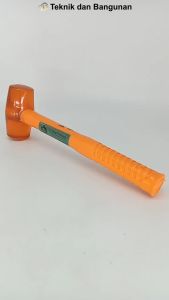 Transparent Rubber Mallet / Palu Karet Transparan Gg.Fiber 350 gram