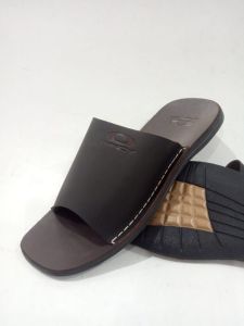 SANDAL PRIA MODEL KOKOP/ SLIP ON  KULIT NU BUCK