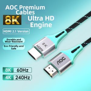 AOC | HDMI Cable High Definition 2.1 8K 240hz Projector Extension 4K Data Signal