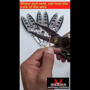 7" Multipurpose Multifunctional Wire Stripper Electrician Winding Crimping Pliers For Wire Stripping Cable Cutter