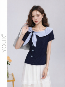 YOUXIANG | Áo Thun Nữ Thời Trang Có Họa Tiết