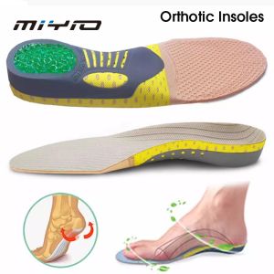 MIYIO 1Pair Orthopedic Insoles Orthotics Arch Support Insole Sports Insole Health Sole Pad For Flat Feet Plantar Fasciitis Heel Pain Relief