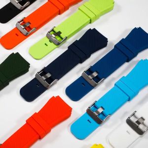 Avvic x Tali Jam Tangan Silikon 22mm Strap Silicone Xiaomi Mi Watch 46mm Sport Rubber Wristband
