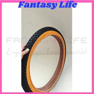 Fantasy Ban luar 20 x 2.125 swallow KCH List kuning sepeda BMX ukuran 20