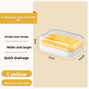 CHAHUA | Covered Creative Drainable Soap Box