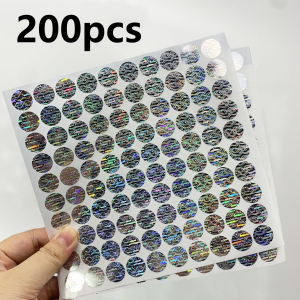 200pcs/400pcs VOID Tamper Evident Hologram Stickers Original Genuine Authentic Holographic Anti-tampering Label Single Use