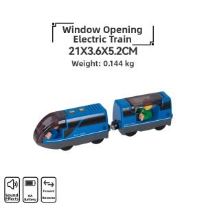 iekool | Electric Remote Control Wooden Train Set