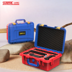 DEVASO | Protective Waterproof Carry Case for Switch Console and Accessories High Capacity