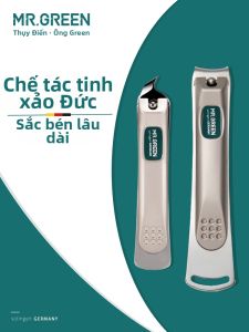 MR.GREEN | Sharp Slanted Nail Clipper with File Large