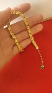 gelang titanium cop 916 original malaysia lucky star bracelet womens wedding jewelry 手链