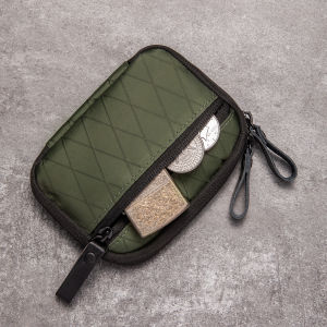 Túi Đựng Đồ Nhỏ EDC Đa Năng Chất Liệu Nylon Có Dây Đeo Dùng Được Cho Cả Nam Và Nữ Có Ngăn Đựng Nhiều Dụng Cụ Tiền Mặt Chìa Khóa Túi Kéo Khóa Tiện Dụng