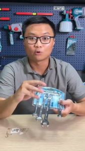 Bộ 6 cờ lê vòng miệng TOTAL THT102266 thép CR-V siêu cứng kích thước 8-17mm được làm chống chống gỉ