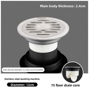 JINAN | Odor Preventing Old Style Remodel Round Floor Drain