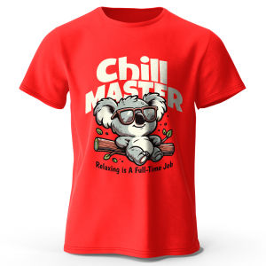 Whimsical Hand-painted Animal T-shirt 100% Cotton - Cute Cartoon Style Comfortable Wear for Kids & Adults