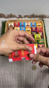 กล่องจิ๋วพับโปรยทานชื่อนาค เปลี่ยนชื่อฟรี แผ่นละ 10 บาท ทำได้ 10 ชิ้น