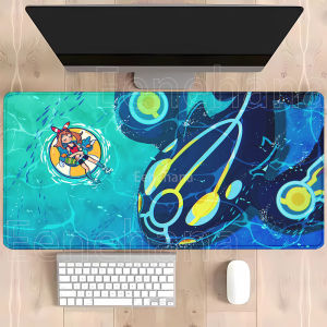 Anime pokemon Kawaii Mouse Pad PC Keyboard Gaming Offices Cute playmat HD printing overlock esports Non-slip base XXL Desk Mat