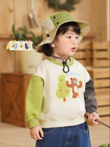 CUTEPANDAS | Áo Hoodie Cho Bé Dùng cho Mùa Xuân và Thu