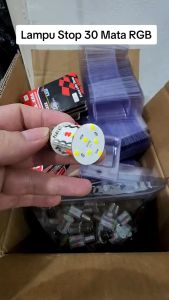 Lampu Stop Rem 30 Mata Led 12 V RGB Running 2 Mode Flash Running