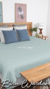 Homesleeping Sprei Set 180 king polos minimalis Microfiber B2 20 cm