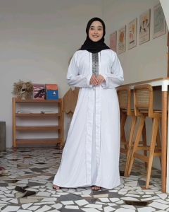 Galeri Abaya - Abaya Putih Dress Turki 799 Terbaru 2022 2023 Abaya Putih Polos Abaya Putih Arab Mewah Terbaru Abaya Putih Turkey Abaya Putih Dress Turki Terbaru 2022 2023 Mewah Abaya Putih Jumbo Xxxl Ld 130 Abaya Putih Remaja