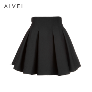 AIVEI | Summer Plaid Youthening Versatile High Waist A-Line Pleated Mini Skirt