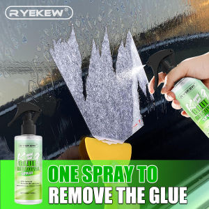 Sticky Residue Remover Car Window Film Adhesive Remover Sticker Cleaning Spray Glue Remover Cleaning Agent Cleaning Products