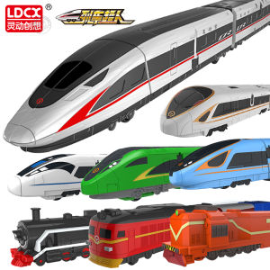 Dynamic Train Superhero High Speed Railway Model Toy Train Locomotive Childrens Transforming Robot Harmonious Number