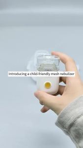 Wearable Asthma Inhaler for Adults and Children Home Portable Ultrasonic Mesh Nebulizer Compact and Convenient